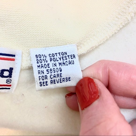 Westbound Vintage Embroidered Mock Neck Christmas Tree Sweatshirt - Picture 7 of 9